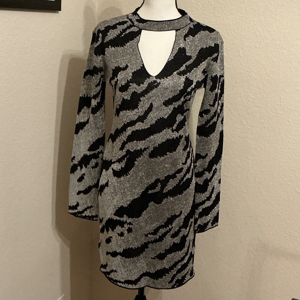 Just Cavalli Dress . NEW with tags . Size Large